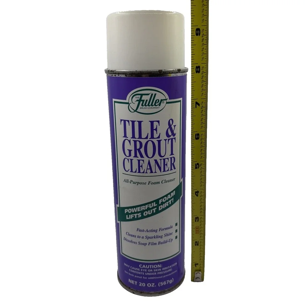 Vintage Fuller Brush Grout And Tile Cleaner All Purpose Foam Cleaner‎ 20oz Prop